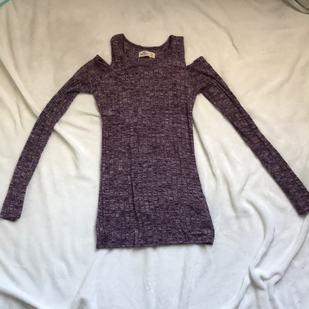 Open Shoulder Sweater